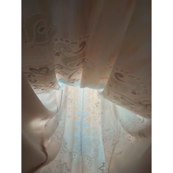 Apt 9 Women Sz L Empire Sleeveless Floral Studded Neckline A Line Flowing Dress - Picture 16 of 16